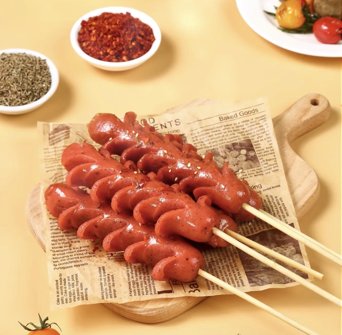 现烤肠仔