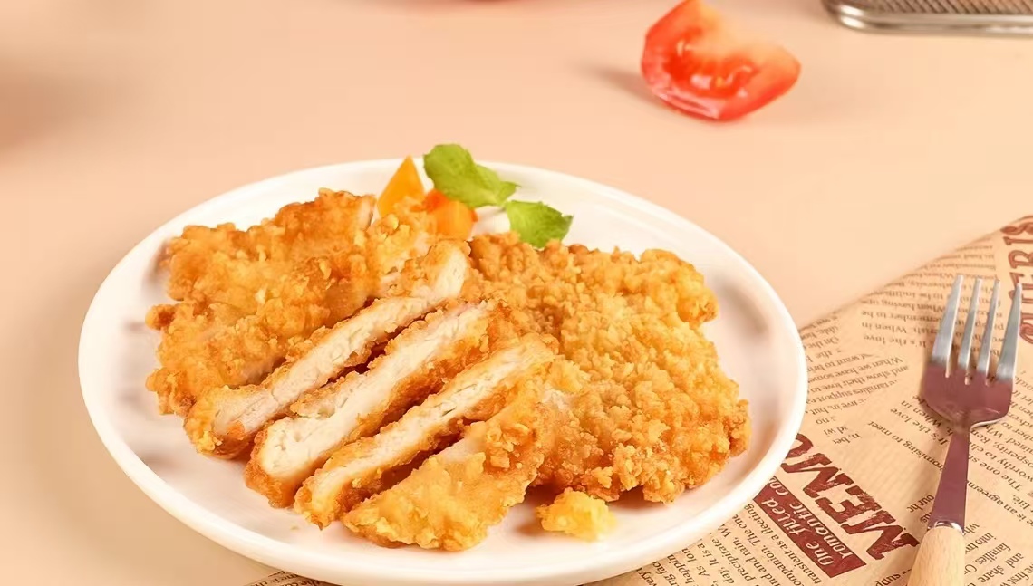 脆皮鸡堡