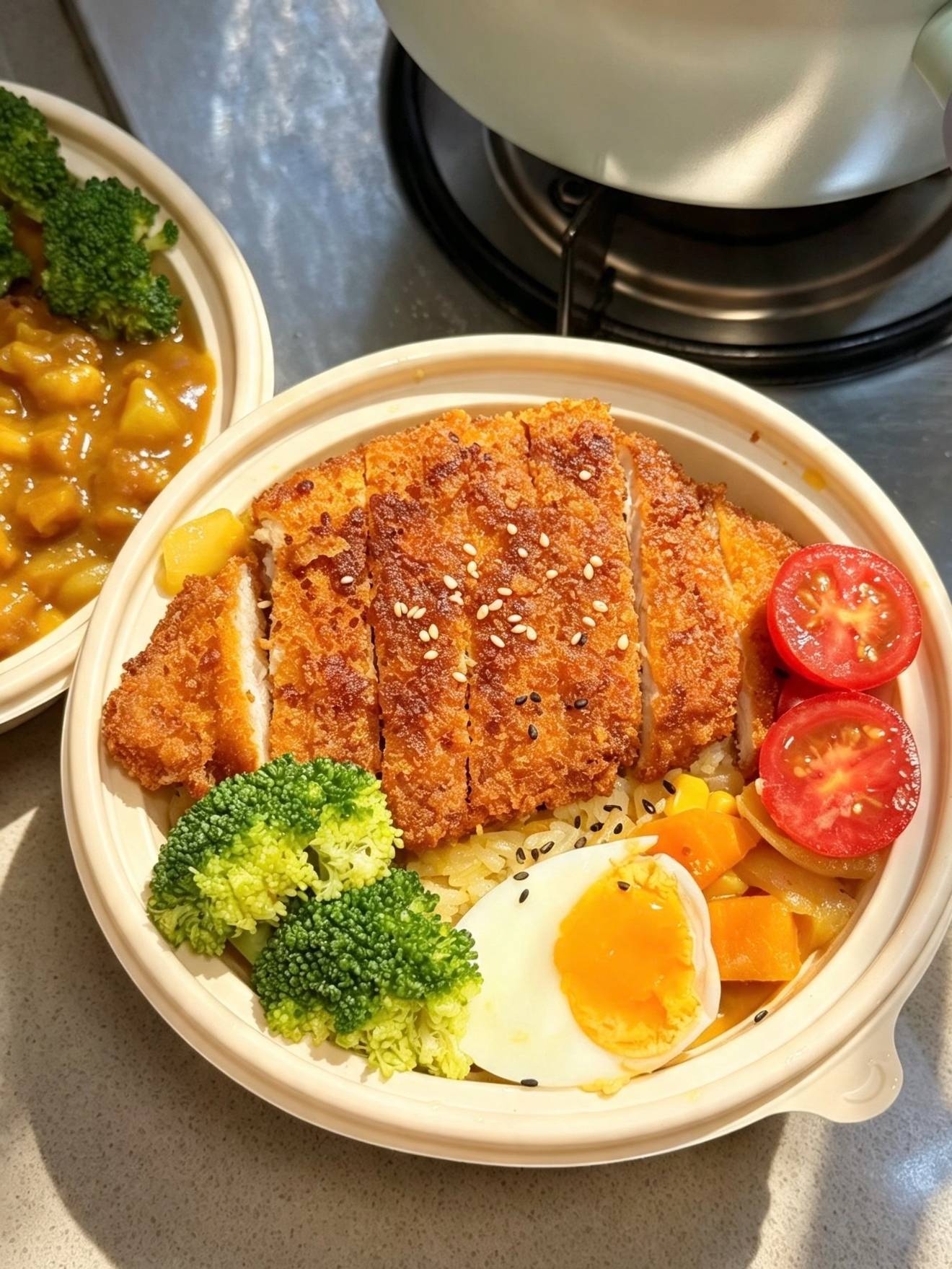 鸡排饭