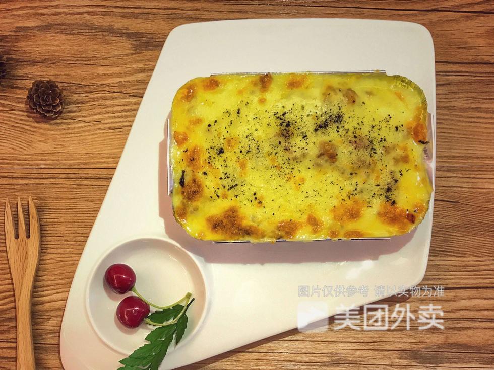 香肠芝士焗饭