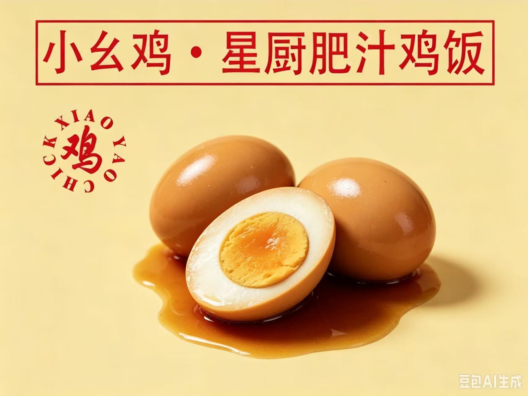 五香卤蛋一个